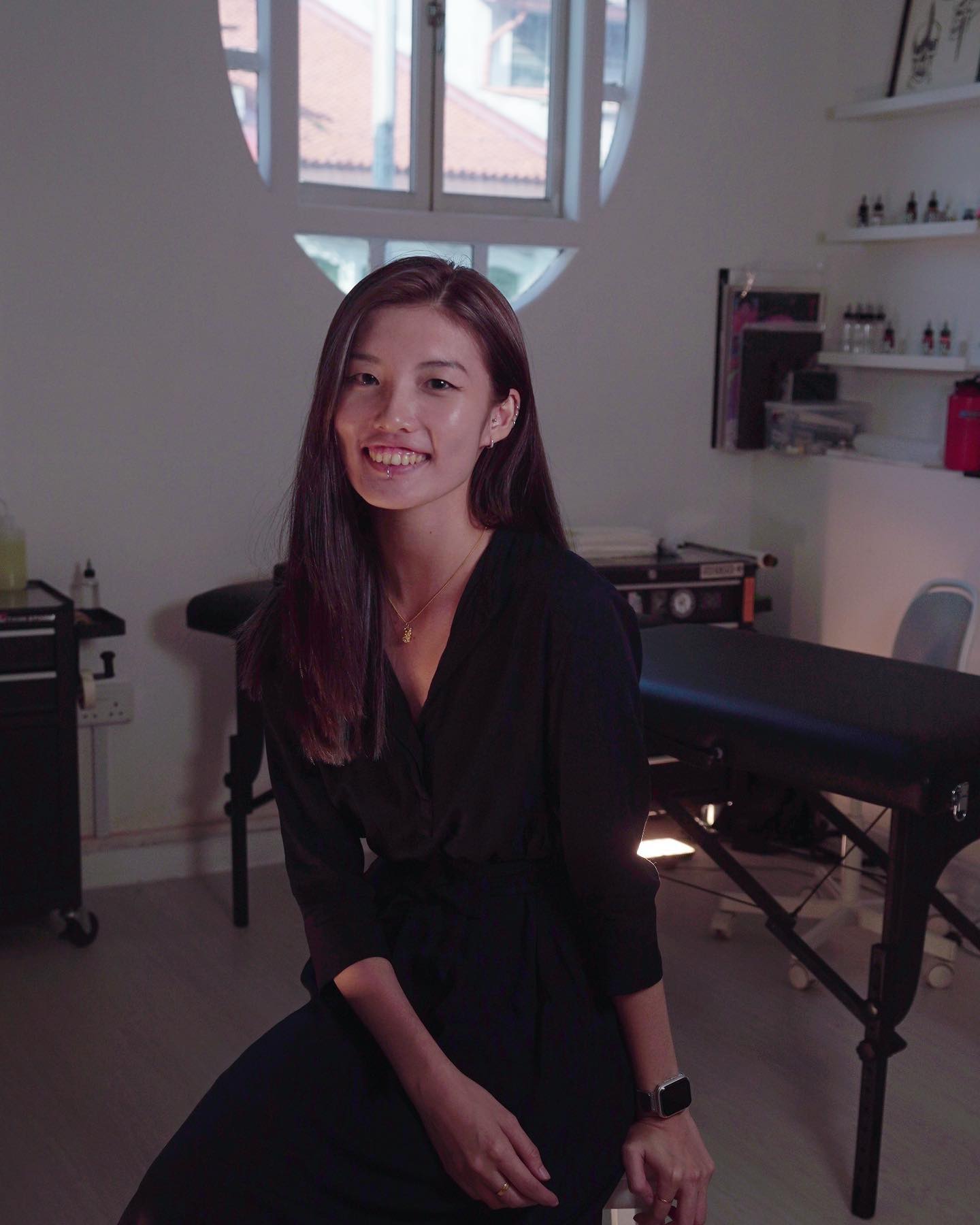 KAI KAI - Ink Tattooist | Chinese ink art, enso circles, and calligraphy-inspired designs KAI KAI (Ink Tattooist) Artist Portrait